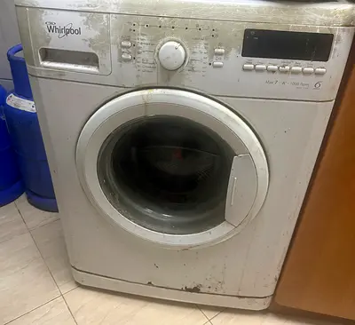 Free whirlpool washing machine 7 kg front load