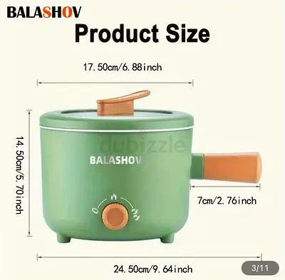 Balashov Portable Electric Multi-Cooker Pot from Temu