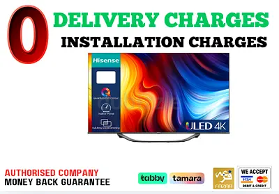 Hisense 65 Inch TV Smart ULED TV -4K/ Brand New/ 1 Year Warranty