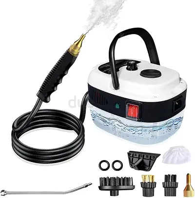 Steam Cleaner, 2500W Handheld High Pressure Steam Cleaner with 3 Brush Heads
