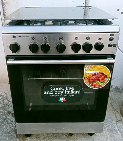 Bompani Gas cooking range 60+60