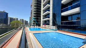 Pool Facing - Spacious 2BR - with Balcony - Majestic Businessbay