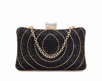 ELLA Limited Edition Rhinestone Clutch Brand New