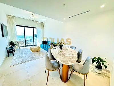 Fully Furnished| Burj khalifa View | 3bgk with Maid