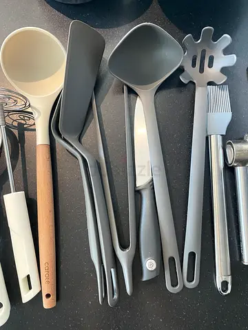 Set of Kitchen Cooking Utensils