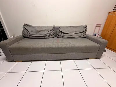 Sofa bed - gray color