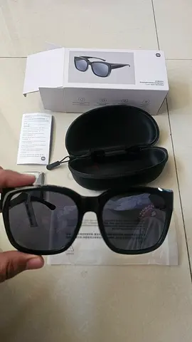 Xiaomi Black Oversized Square Sunglasses with Case - Unused