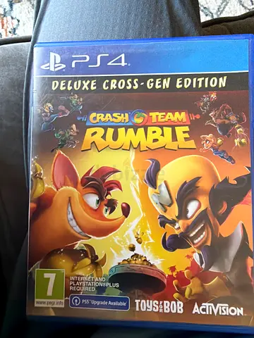 PS4 game Crash Team Rumble (Deluxe cross-Gen Edition)