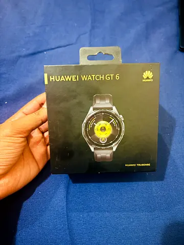 Huawei Watch GT 6  - Black, Non activated Box open