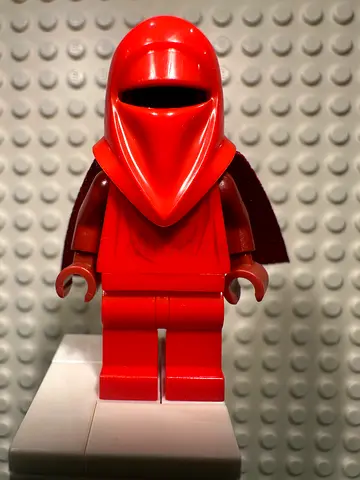 LEGO Imperial Royal Guard - Dark Red Arms and Hands, Starched Fabric Cape (2 available)