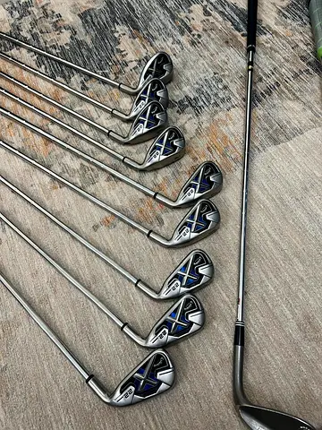 Callaway X22 Golf Iron Set 3-SW + Odyssey White Hot XG Putter + Cleveland 50° Wedge