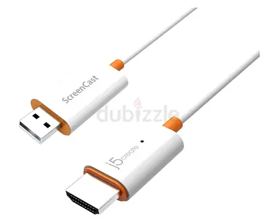 j5create ScreenCast HDMI Wireless Display Adapter Receiver - Mirror your Phone, Tablet, Laptop to HD