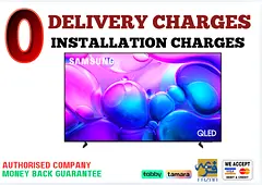 Samsung 75 TV Smart QLED TV -4K/ Brand New/ 1 Year Warranty