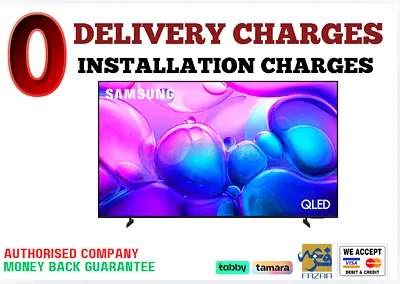 Samsung 75 TV Smart QLED TV -4K/ Brand New/ 1 Year Warranty