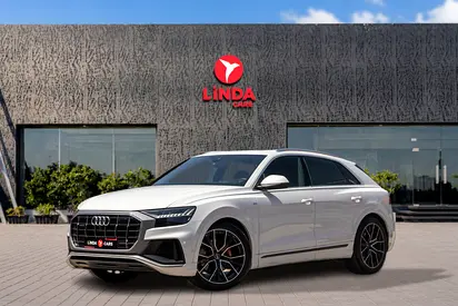 Audi Q8 55TFSI Quattro S-Line 2023 GCC | Agency Warranty | Service Contract
