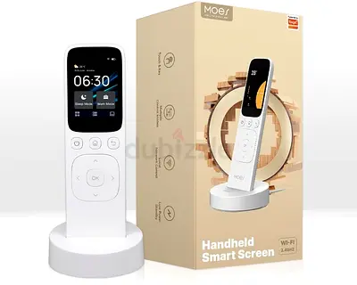 MOES Smart Home Control Panel, Smart Handheld Center Control, 2.4GHz WiFi Tuya