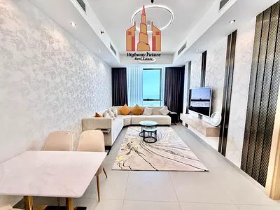 Luxurious Furnished 1-BEDROOM with Full Sea View || Easy Access to Dubai ||