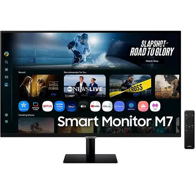 32 Smart Monitor M7 M70F (Black) 4K Samsung Vision AI
