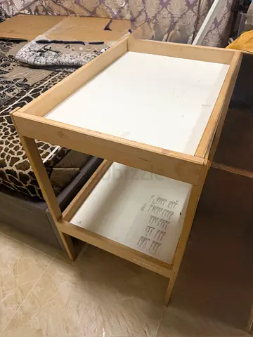 IKEA Changing Table / Small Side Table in Birch Finish
