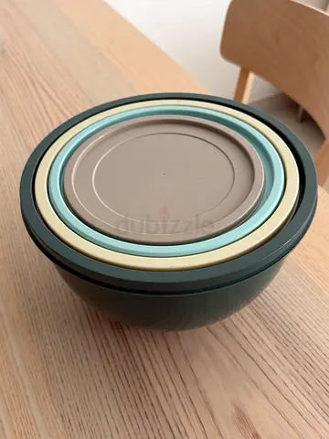 IKEA GARNITYREN Serving, Storage Bowl with Lid Set