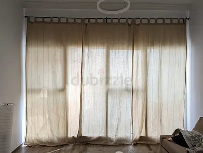 Ikea beige curtains available