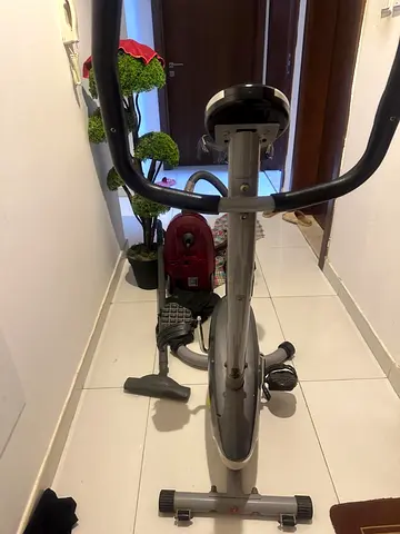 Used Upright Exercise Bike — Compact Home Cardio Trainer