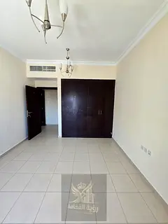 Two bedrooms and a living room in the new Muwailih area, spacious.