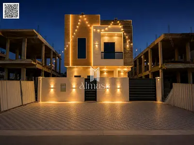 تملك فيلا بسعر مغرى تصميم اوروبى تشطيب شخصى بسعر شامل رسوم التسجيل والتمليك  جاهزه للسكن مباشرة  قريب شارع الشيخ محمد بن زايد ومقابل شارع الزبير