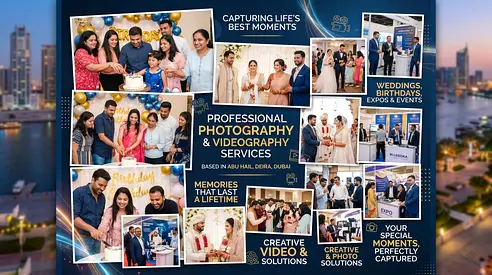 📸 Abu Hail Photography  Videography Services | Professional Business, Product etc