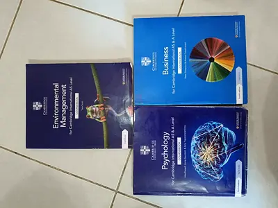 AS/ A Level texbooks CAIE