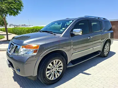 2015 Nissan Armada LE V8 GCC Specification Full Nissa Service History No Accidents Original 2 Keys