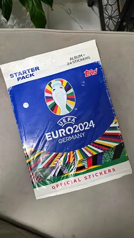 UEFA EURO 2024 Official Sticker Starter Pack (Sealed)