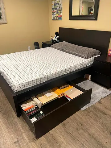 Ikea Bed and mattress/double size