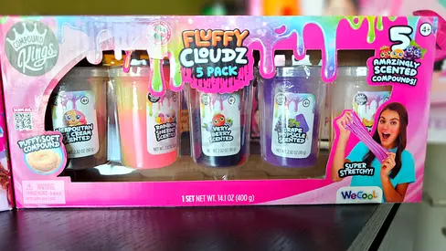 Compound Kings Fluffy Cloudz Scented Stretchy Slime