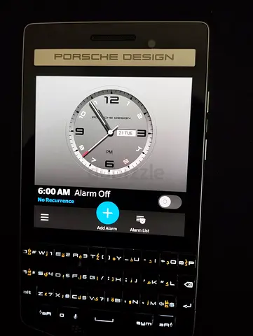 Limited Edition Luxury Porsche Design BlackBerry 9983 physical keyboard Mobile - Like New Full kit