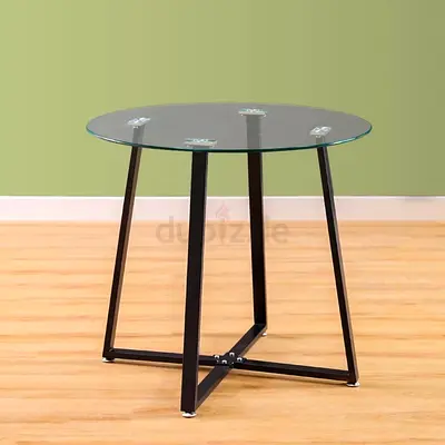 Glass Dinning Table - Danube home - Brand New