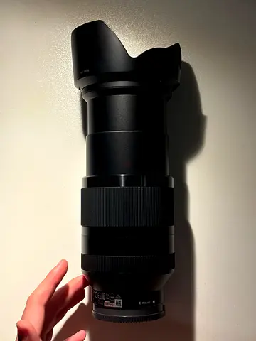 Wide range sony Lens (24mm—240mm)