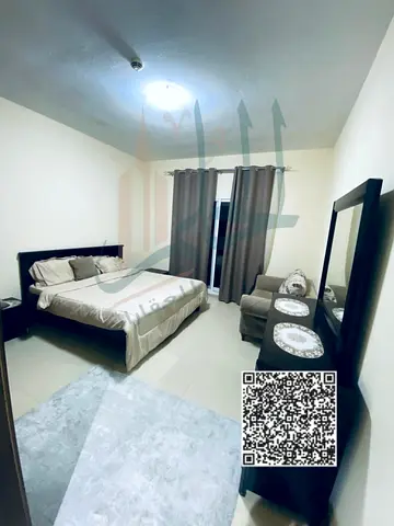 1 Bedroom Hall Apartment for Monthly Rent in Al Yasmeen Towers – Prime Location A great opportunity for monthly accommodation in a stylish and fully