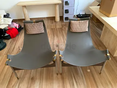 Selling luxury Huzaifa tow sofa chairs like new