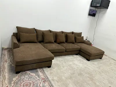 Like new condition the one brand Ushape sofa