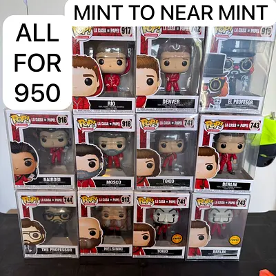 La Casa Funko Complete Set