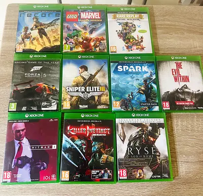 Bundle of 11 Xbox One Games — Mixed Titles (Forza 5, Sniper Elite III, Ryse, Killer Instinct, more)