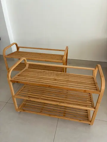 Wooden shoe rack/storage