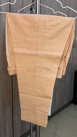 Beige Women’s Straight-Cut Trousers.