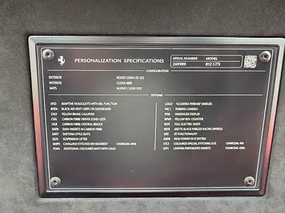 2022 Ferrari 812 GTS 缩略图 10