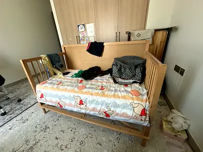 Large Wooden Baby Crib - Flawless Condition, Used once only. Purchased from Home Center
