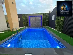 Luxury modern villa with swimming pool, including transfer fees, electricity, and water. Freehold ow