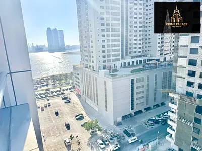 Hot offer luxurious 1BHk Ac Chiller Free with double balcony sea view Gym swimming pool free 4/6 chques just in 49k