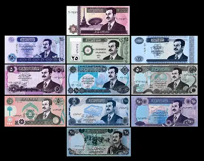 Banknote Iraq Set