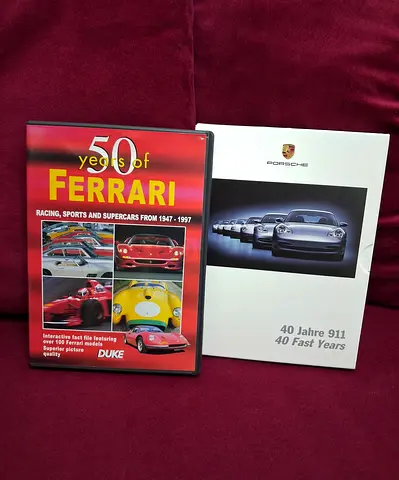 50 Years of Ferrari + Porsche: 40 Jahre 911 (2 DVD/Booklet set)